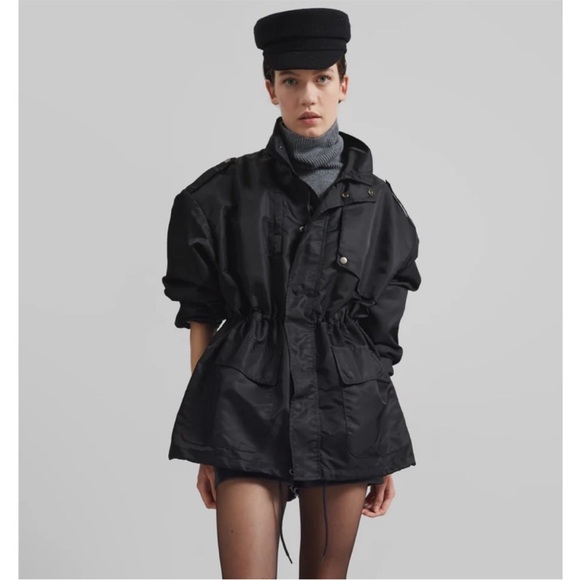 The Frankie Shop Jackets & Blazers - The Frankie Shop Helsta Utility Jacket Black One Size